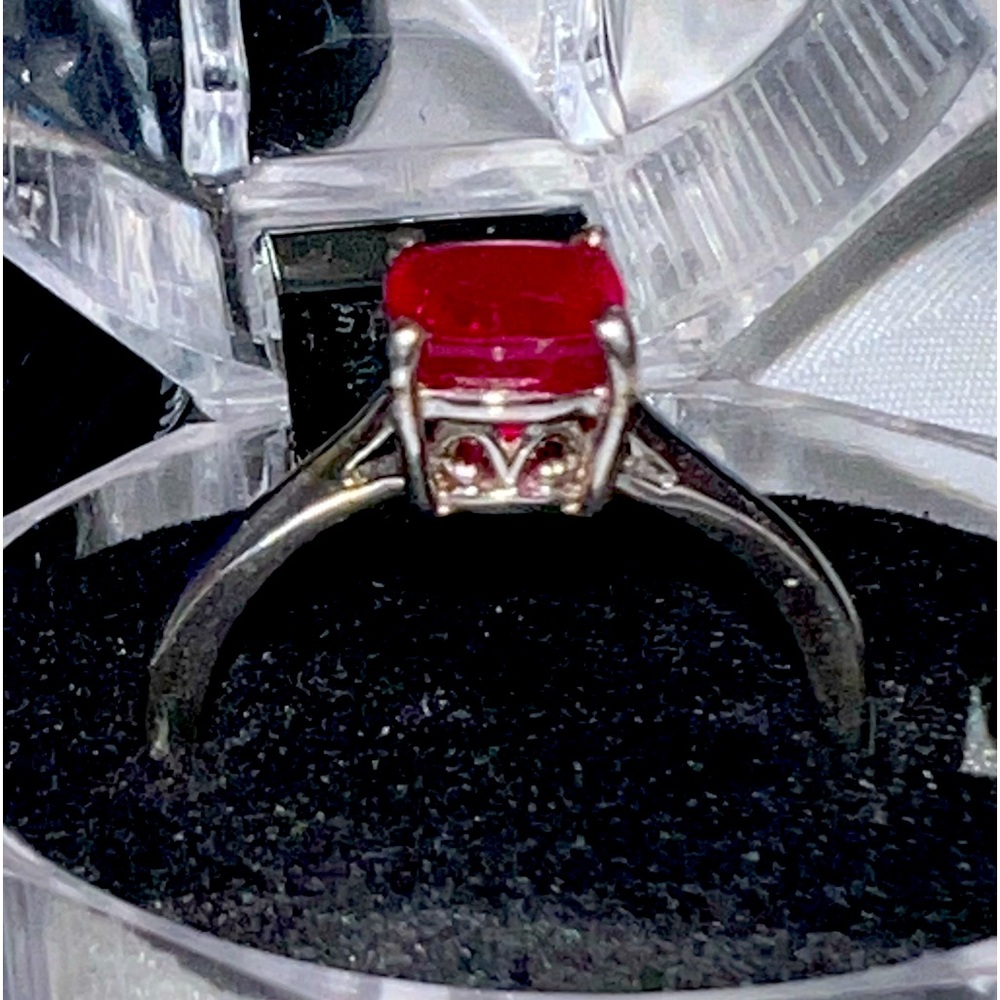 925 Sterling silver Ruby Ring